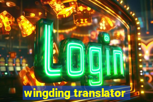 wingding translator